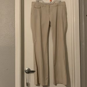 Khaki Flare slacks